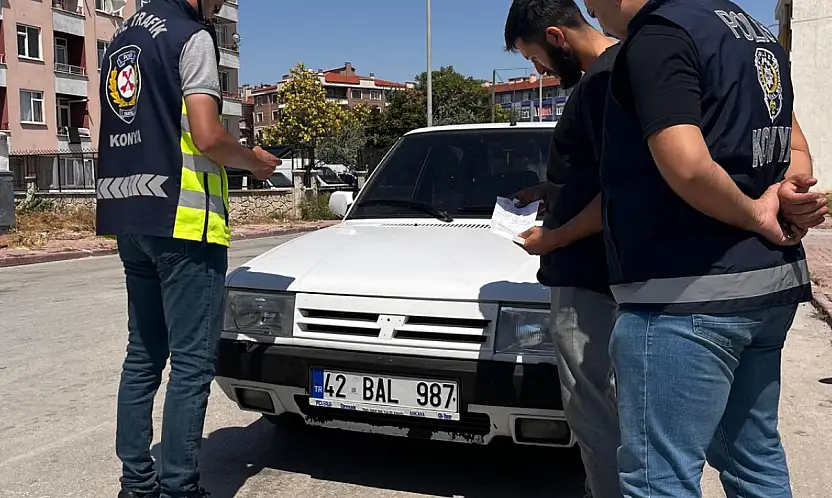Konya'daki o görüntüler polisi harekete geçirdi! Cezası dudak uçuklattı