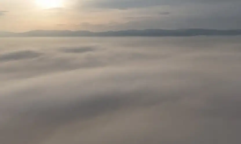 Konya'daki o ilçe manzarasıyla  büyüledi!