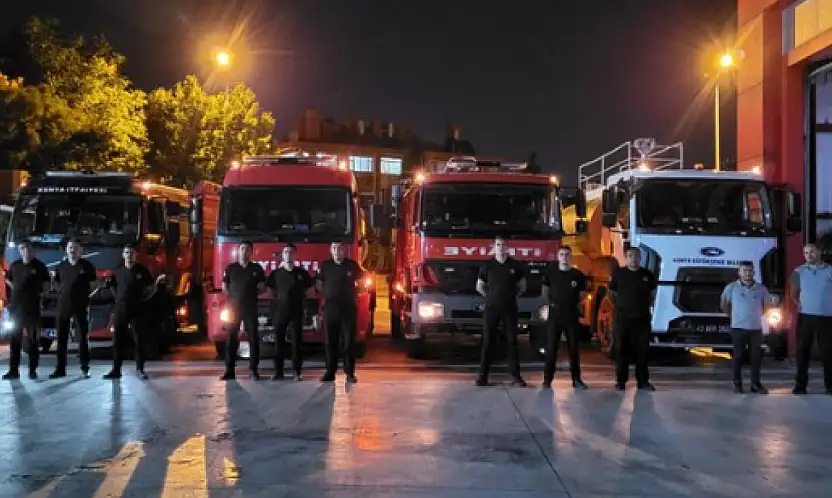 Konya'dan İzmir'e yardım eli: Kahramanlar yola çıktı!