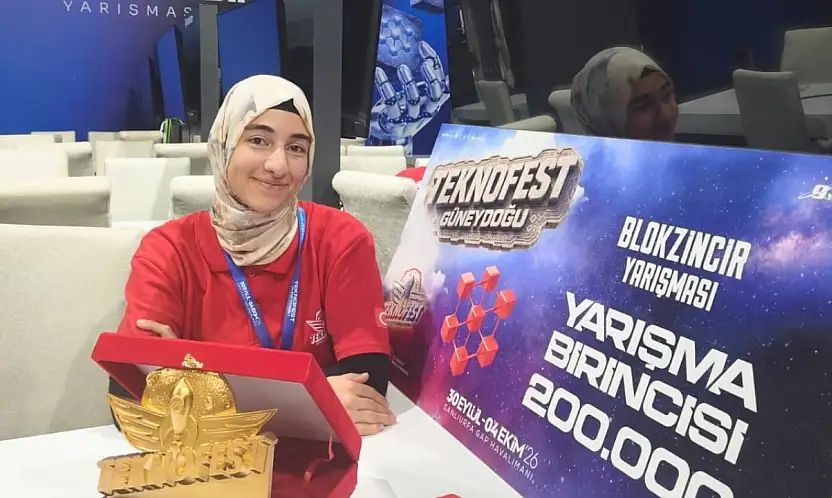 Konya'dan mezun olan genç mühendis TEKNOFEST'in yıldızı oldu