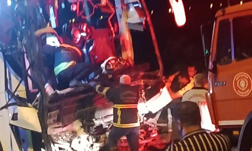 Konya'dan yola çıkan yolcu otobüsü kaza yaptı: 2 kişi hayatını kaybetti!