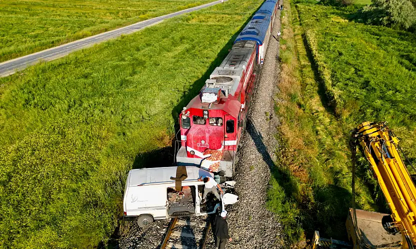 Konya istikametindeki tren seferinde korkunç kaza!