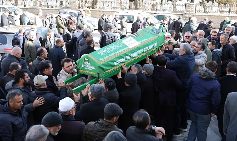 Konya'nın acı kaybı! Tahsin Görgülü son yolculuğuna uğurlandı