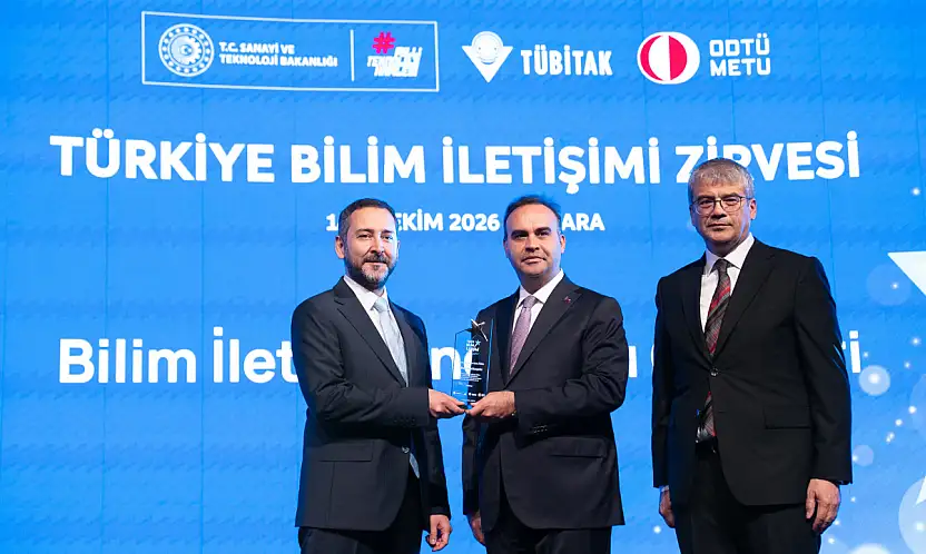 Konya'nın bilim başarısı Ankara'da ödülle taçlandı