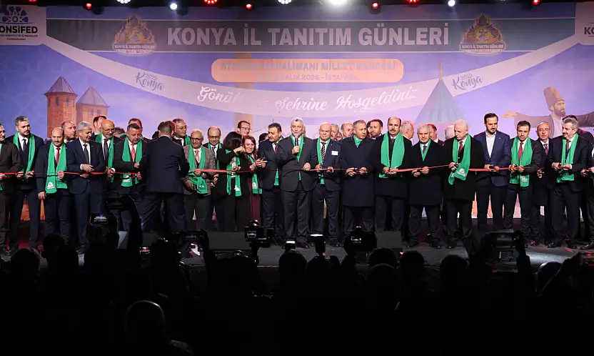 Konya'nın değerleri İstanbul'da vitrine çıktı
