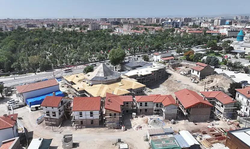 Konya'nın manevi kalbine yeni soluk: Yüzde 45'i tamamlandı