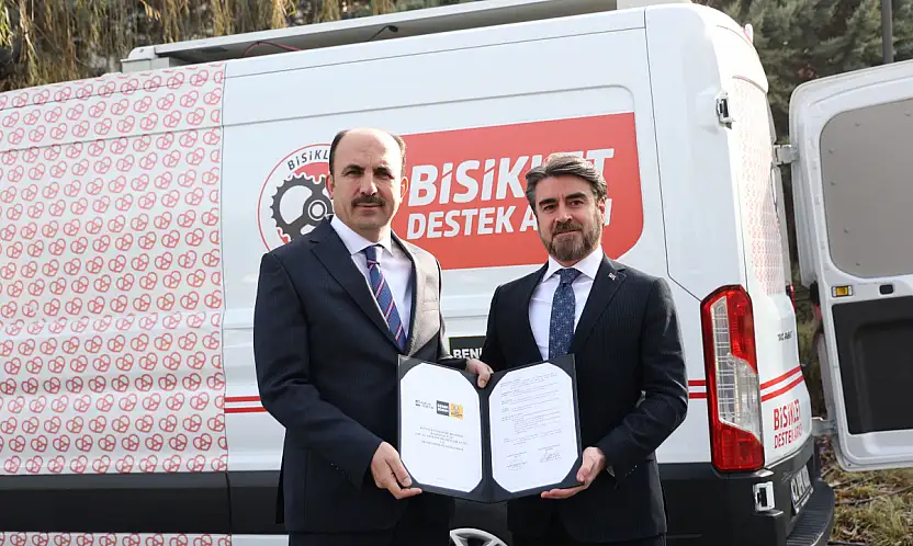 Konya pedala bastı: TOKİ'lerde bisikletlere ücretsiz bakım