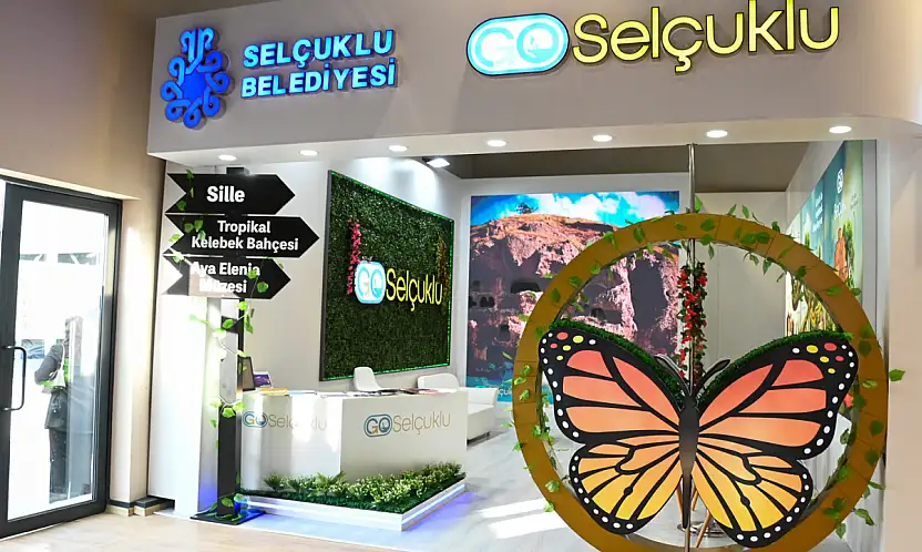 Konya Tanıtım Günleri'nde Selçuklu belediyesi göz kamaştırdı