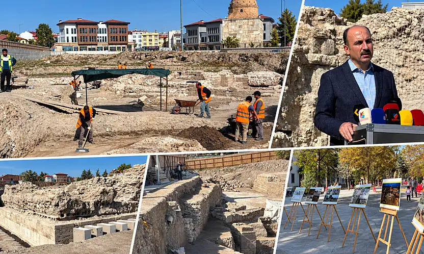 Konya tarihi baştan yazılıyor: Larende Kapısı ve surları açığa çıkarıldı
