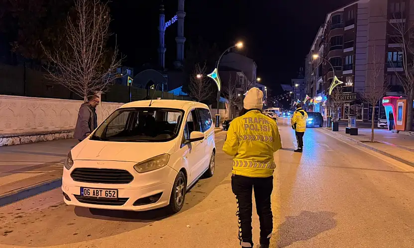 Konya trafiğinde sıkı denetim