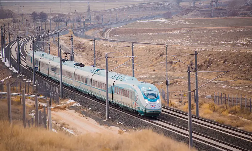 Konya'yı başkente bağlayan hızlı tren rekor kırdı