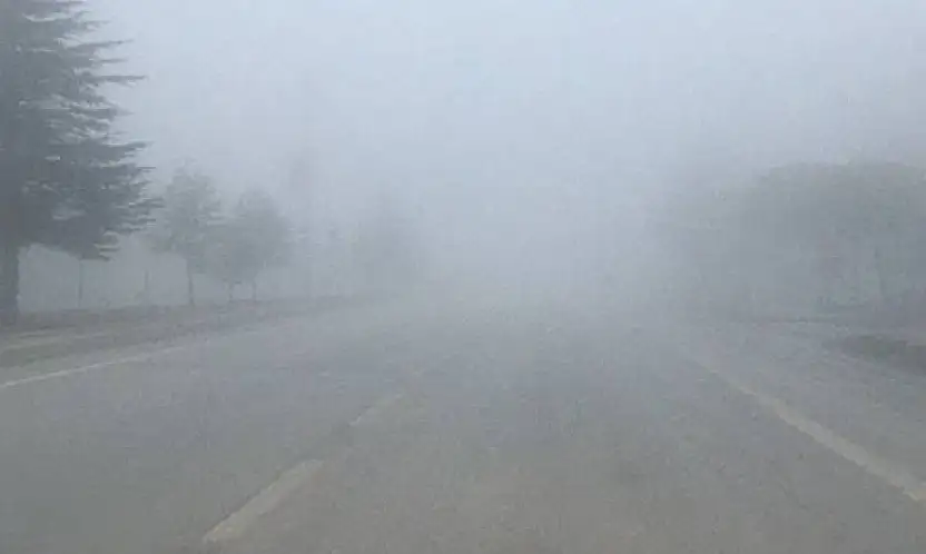 Konya'yı sis esir aldı! Kazalar peş peşe geldi