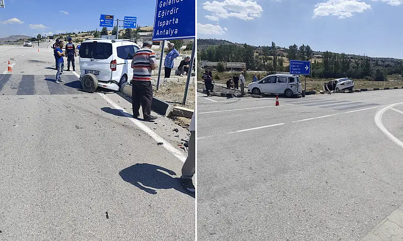 Konya yolunda korkutan kaza