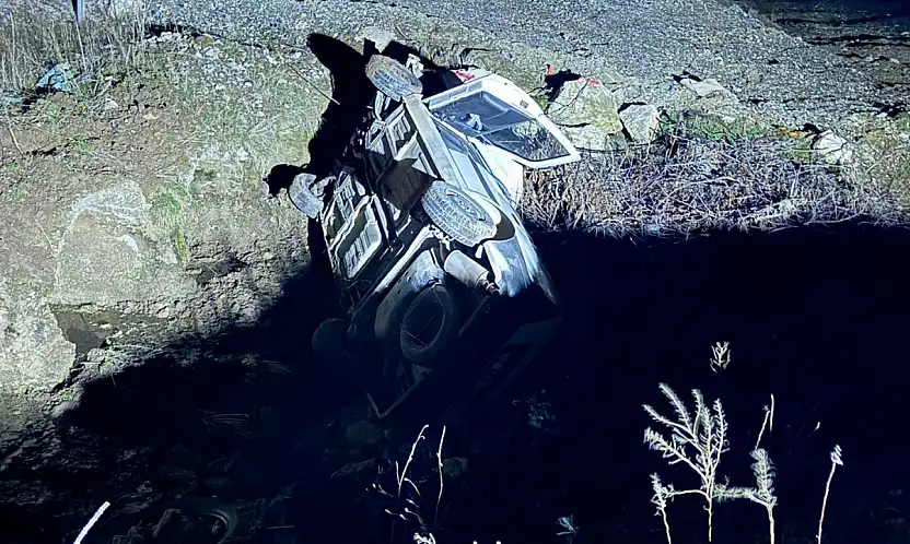 Konya yolunda tek şeride düşen yolda kaza! Aynı aileden 5 kişi yaralandı