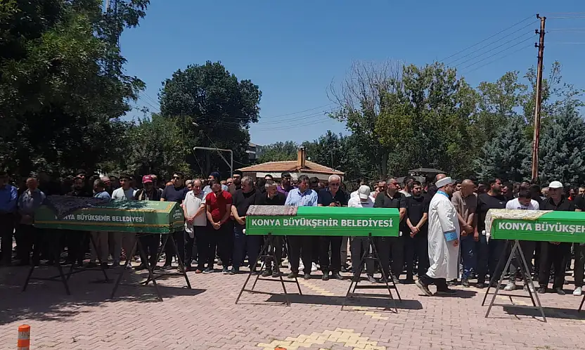 Konya yolundaki kazada acı veda: 5 kişi son yolculuğuna uğurlandı!