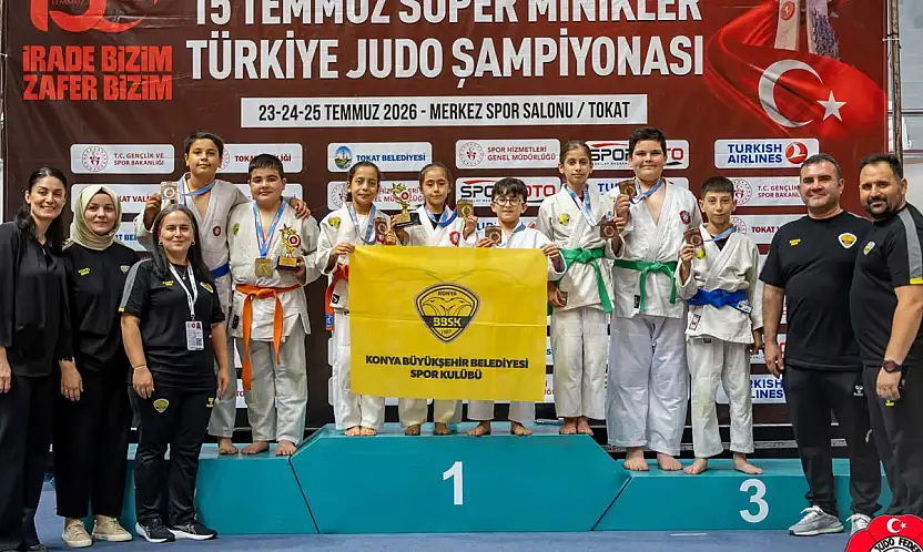 Konyalı miniklerden gururlandıran başarı