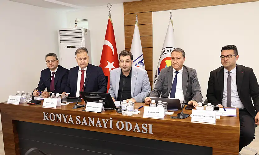 Konyalı sanayiciler ithalat için masaya oturdu! Talepler Ticaret Bakanlığı'na iletildi
