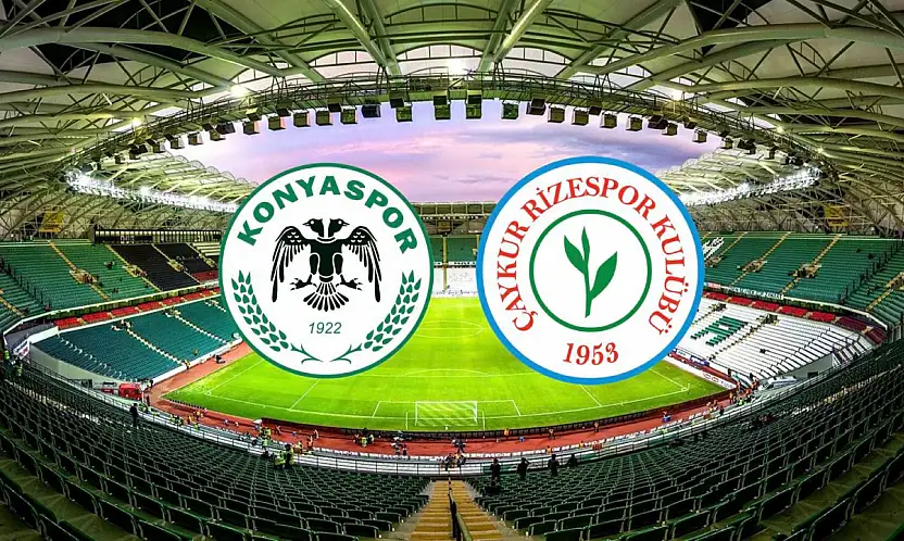 Konyaspor, Çaykur Rizespor'la 33. randevuya çıkıyor...