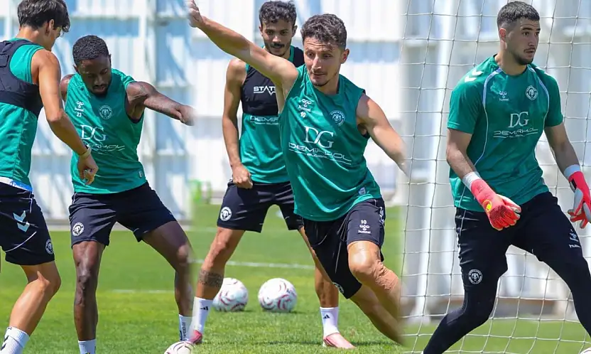 Konyaspor'da Çaykur Rizespor hazırlıkları hız kesmeden sürüyor