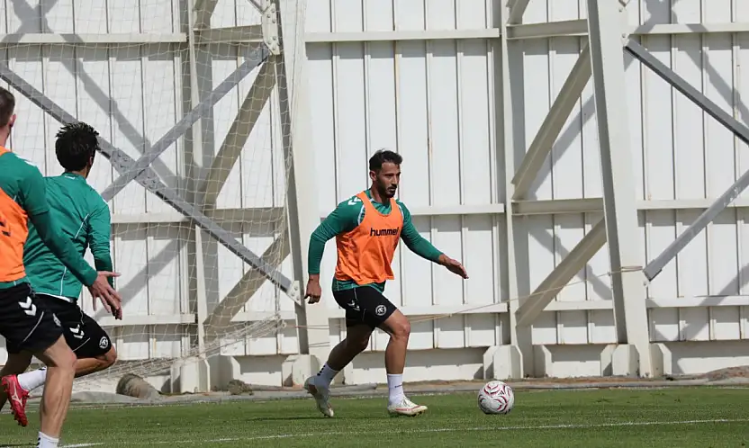 Konyaspor'da Gençlerbirliği mesaisi sürüyor