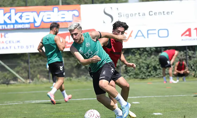 Konyaspor'da Kocaelispor mesaisi sürüyor