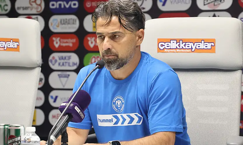 Konyaspor'da mağlubiyet sonrası İlhan Palut'tan açıklama