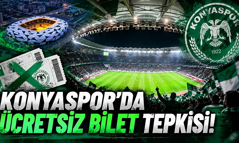 Konyaspor'da ücretsiz bilet tepkisi!