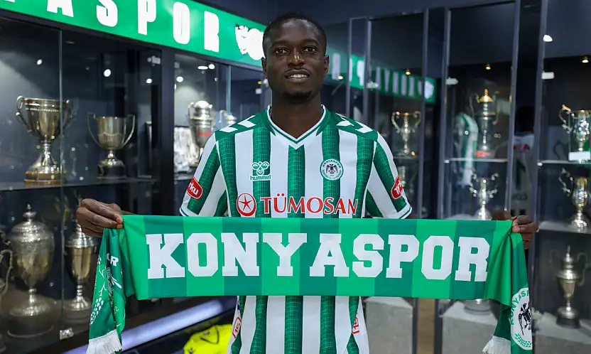 Konyaspor'dan hücum hattına güçlü dokunuş! Ebrima Colley imzayı attı