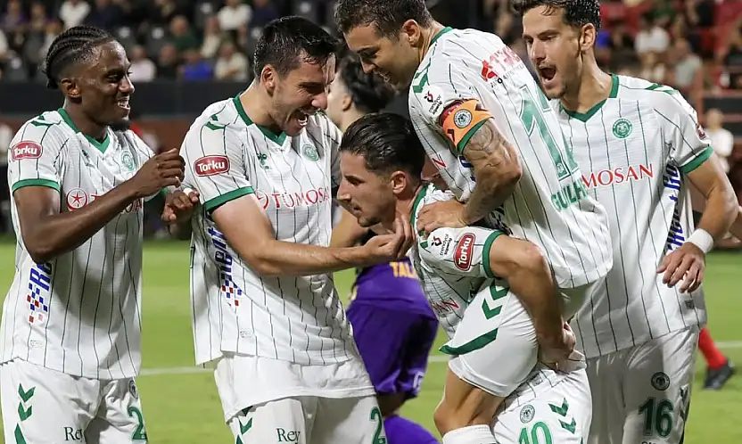 Konyaspor, Eyüpspor'u 4-1'lik farkla geçerek sezona galibiyetle başladı!