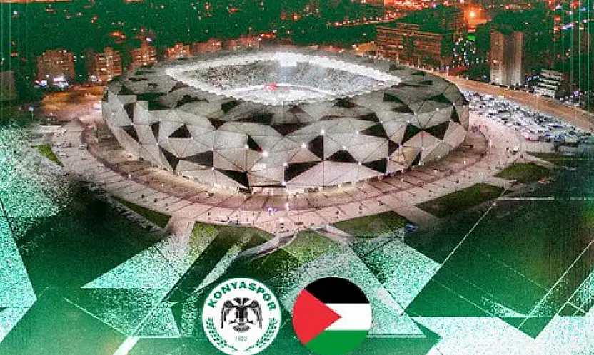 Konyaspor-Filistin maçında taraftara müjde! Karşılaşma ücretsiz