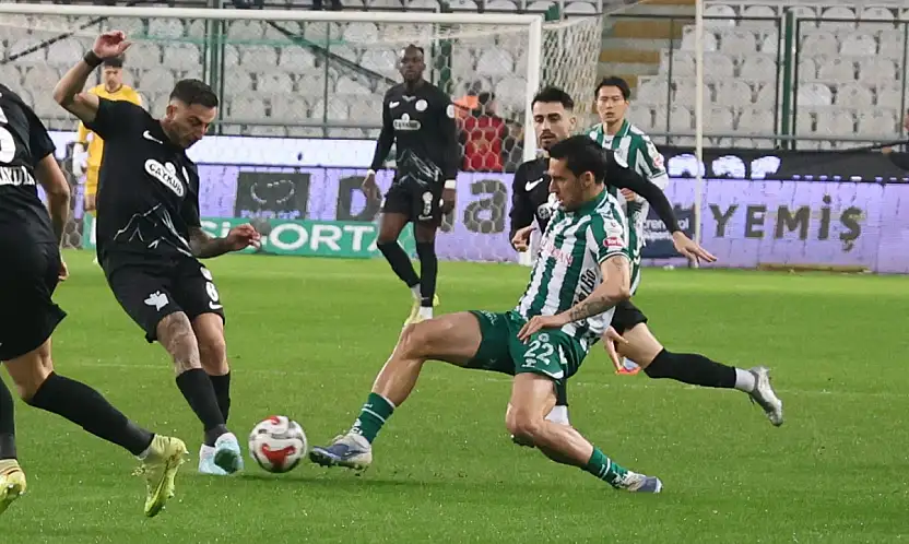 Konyaspor ilk yarıyı geride kapattı