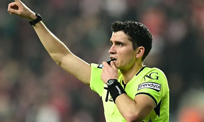 Konyaspor-Trabzonspor maçında düdük Coşkun Ses'te