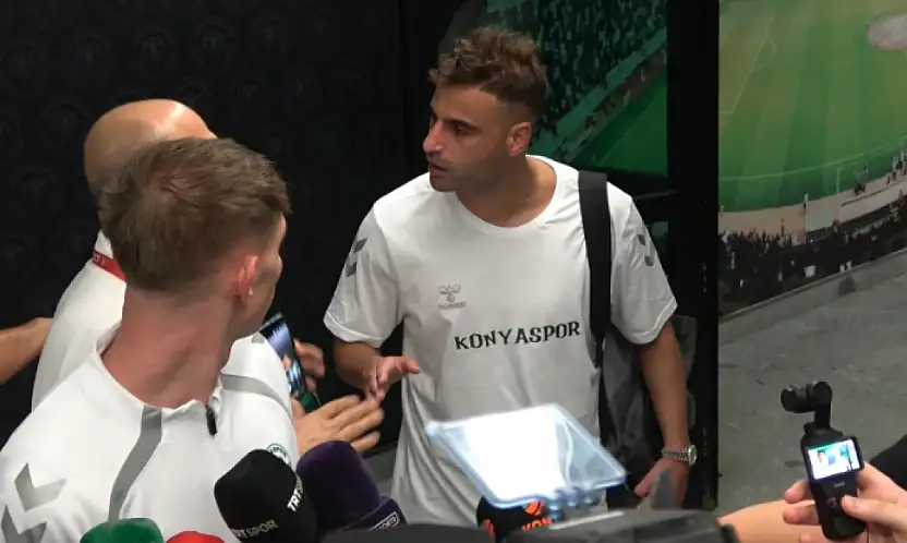 Konyaspor-Trabzonspor maçının ardından ortalık gerildi: Deniz Türüç çileden çıktı!