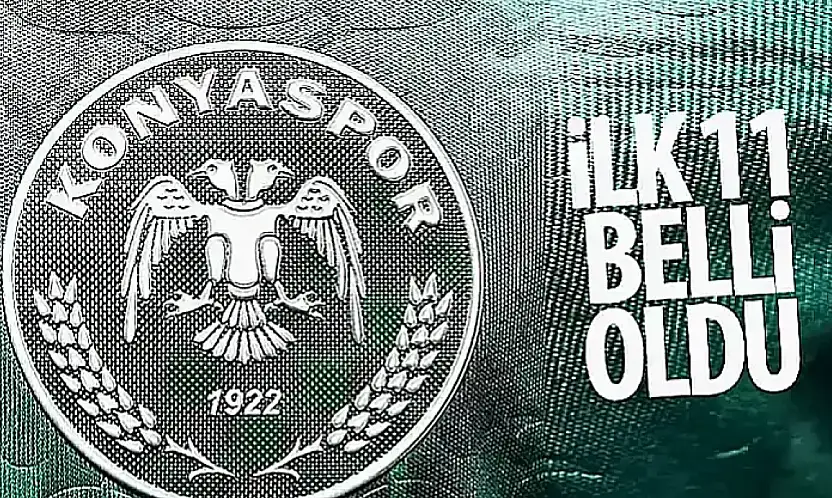 Konyaspor'un Eyüpspor karşısındaki ilk 11'i belli oldu!