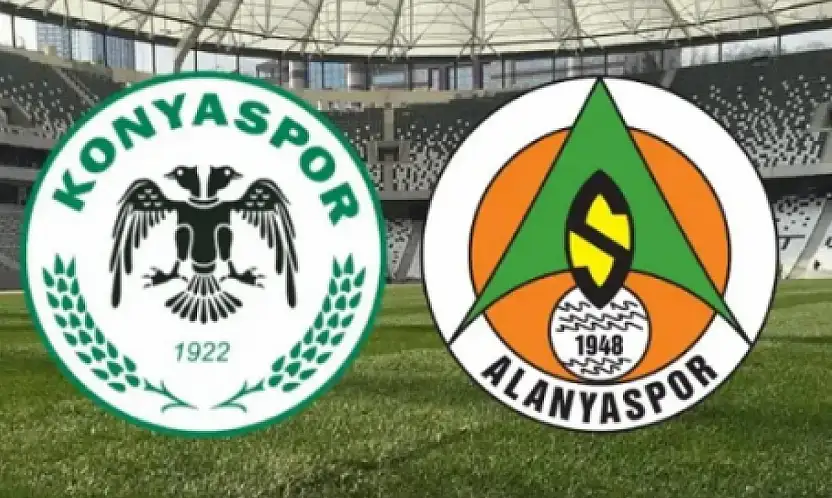 Konyaspor ve Alanyaspor'un ilk 11'leri belli oldu!