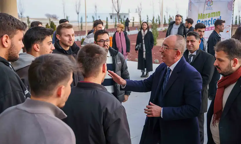 Meram'dan final haftasında öğrencilere moral desteği