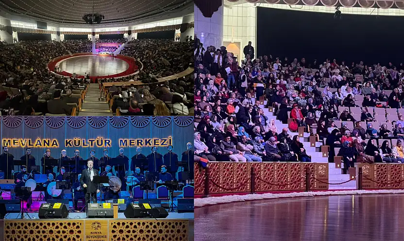 Mevlana'yı anma törenlerinde ilk gün: İşte objektiflere yansıyanlar