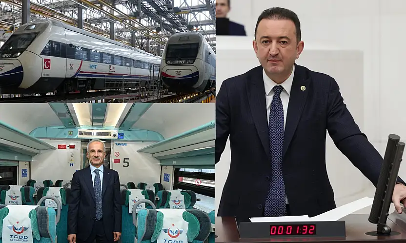 Milletvekili Bektaş, Konyalıları YHT çilesini Meclis'e taşıdı: Hızlı trenin hızı gitmiş, treni kalmış