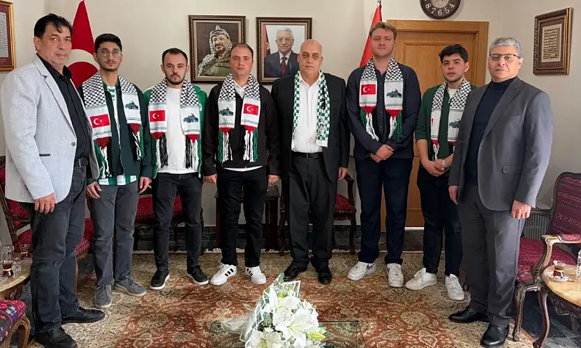 Nalçacılılar'dan Filistin'e Ankara'da destek