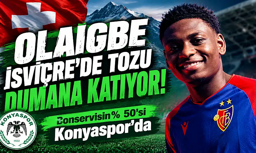 Olaigbe İsviçre'de tozu dumana katıyor!
