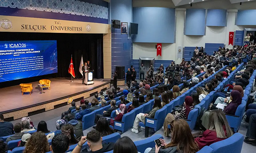 Selçuk Üniversitesi'nde Yapay Zeka Konferansı başladı: 68 ülkeden 934 bildiri