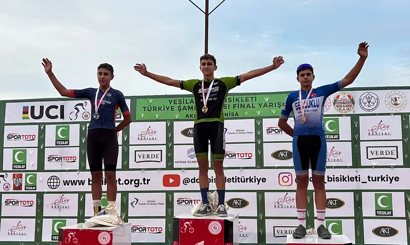 Selçuklu Belediyespor'dan bisiklette bronz madalya