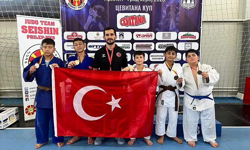 Selçuklu Belediyesporlu judoculardan 5 madalya