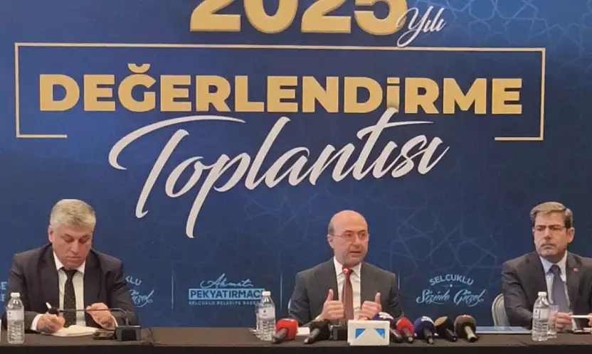 Selçuklu'da 2025 Tablosu! Başkan anlattı, rakamlar konuştu…