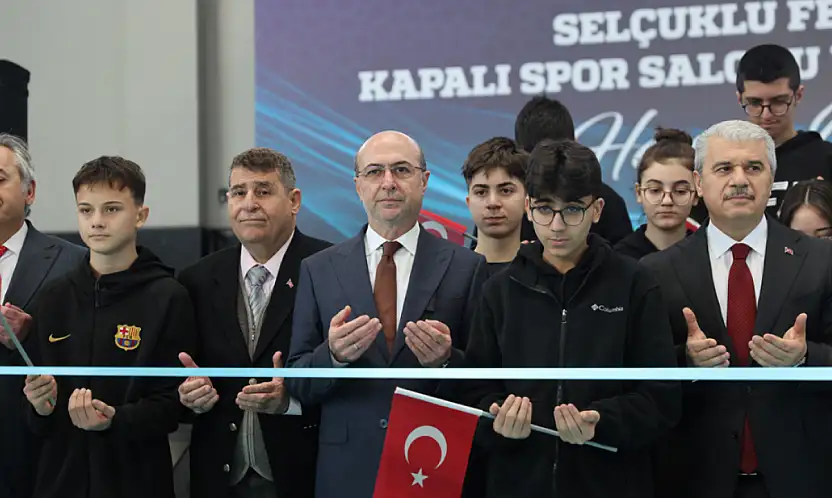 Selçuklu Fen Lisesi'ne modern spor kompleksi kazandırıldı