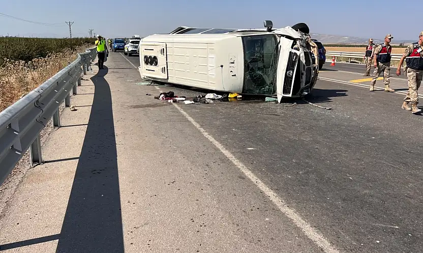 Trafik kazası geçiren işçiden kahreden haber