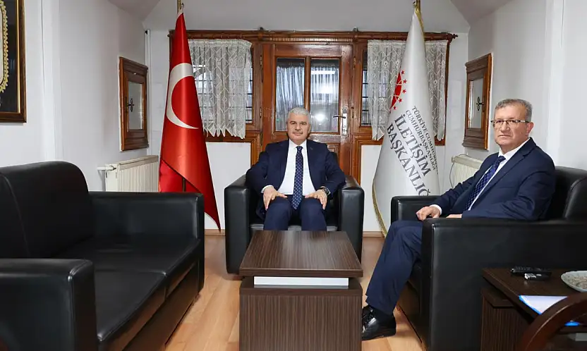 Vali Akın'dan İletişim Başkanlığı Konya Bölge Müdürlüğüne ziyaret