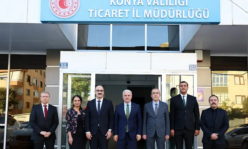 Vali Akın'dan Ticaret İl Müdürlüğüne ziyaret