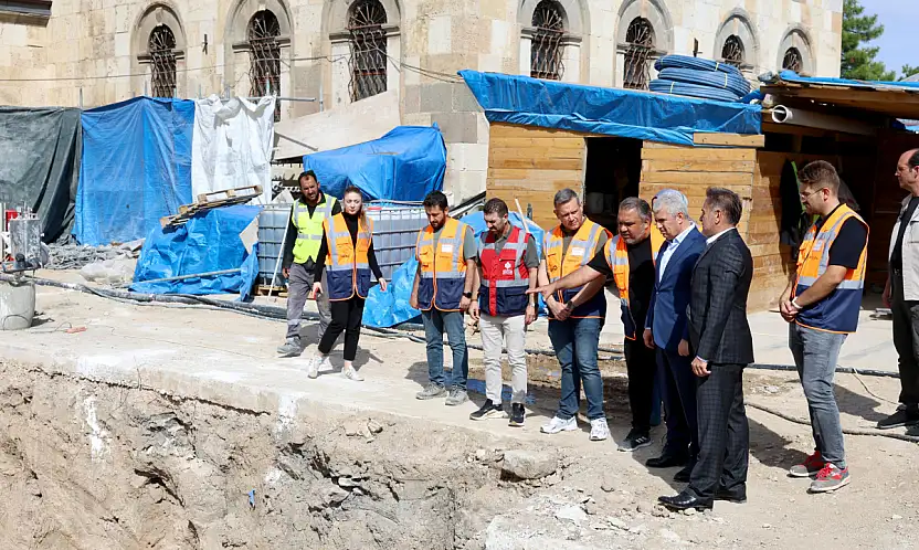 Vali İbrahim Akın duyurdu! Konya'nın  tarihi mirasında çalışmalar hız kesmiyor