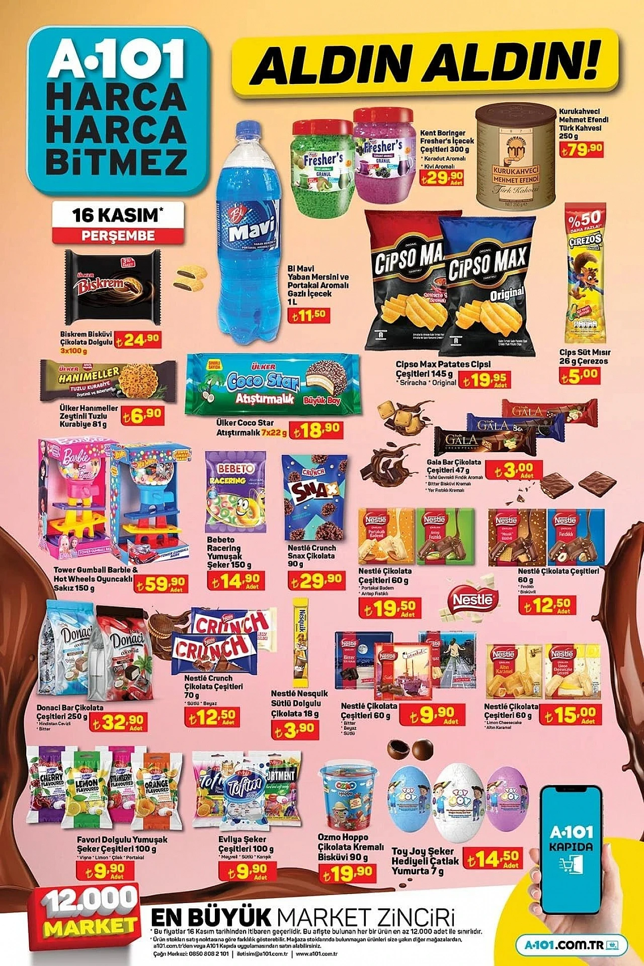 16 Kasım A101 aktüel kataloğu yayımlandı! Hangi ürünler indirimde? işte detaylar...